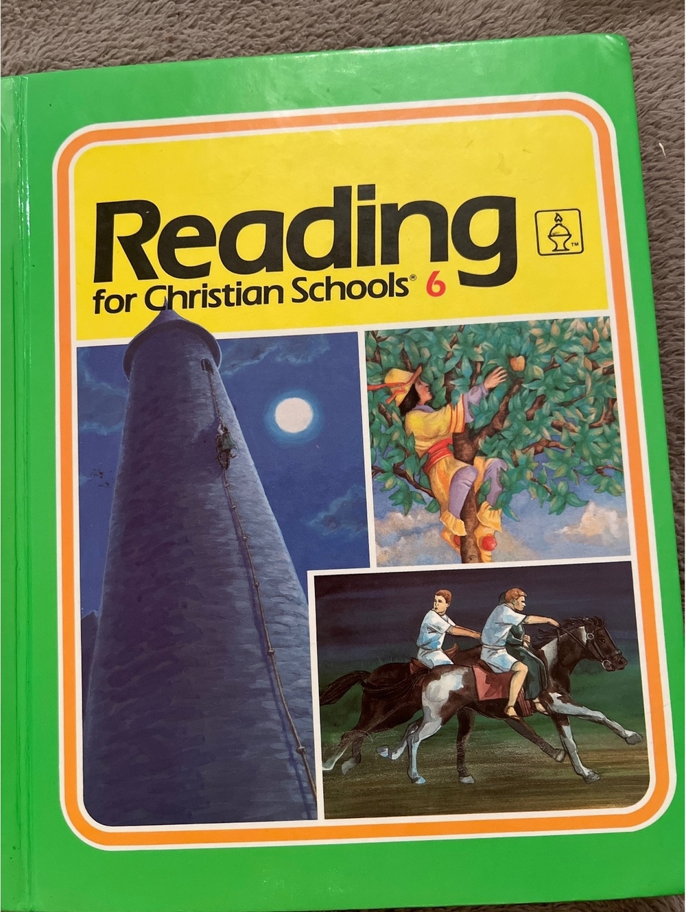 Reading for Christian Schools 6 - Hardcover Textbook